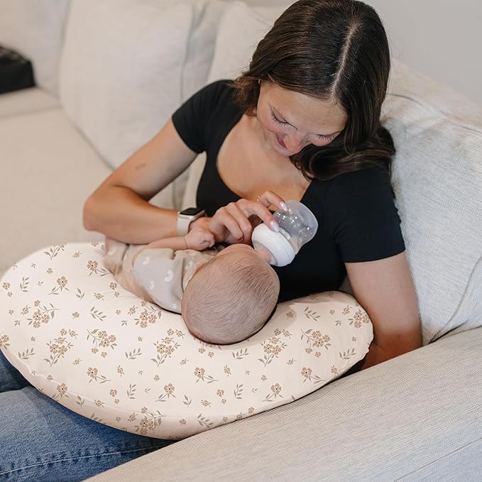 Konssy 2 Pack Nursing Pillow Covers, Soft and Comfortable Nursing Cover - Image 2
