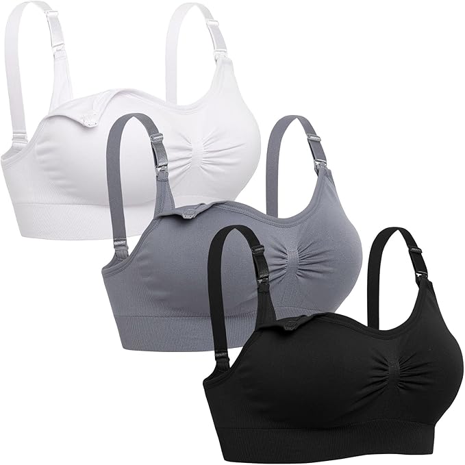Lataly Womens Seamless Nursing Bra Sleeping Maternity Bralette by Lataly