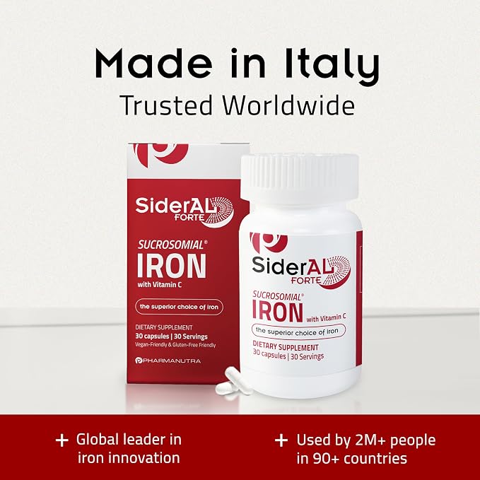 SiderAL Forte Iron Supplement Clinically Proven to Increase Levels Without Side - Image 8