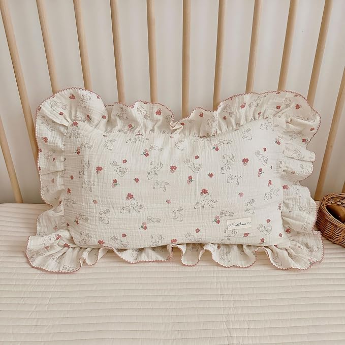 AOJIM Muslin Cotton Kids Toddler Pillowcase - Image 3
