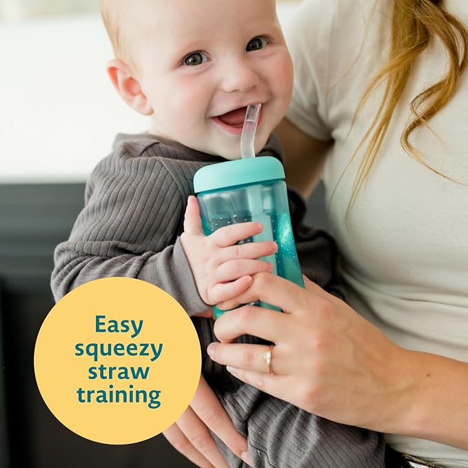 The First Years Squeeze & Sip Toddler Straw Cups - Image 2