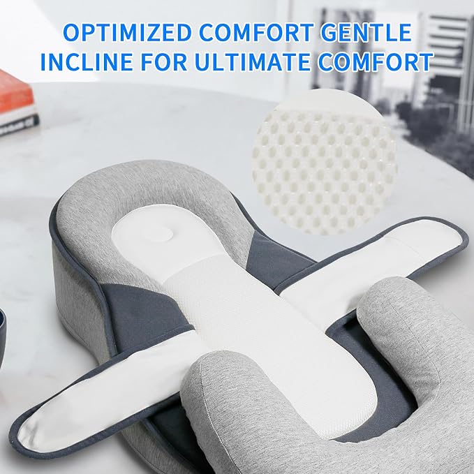 2025 Upgraded Removable Rest Nest Baby Bed Acid Reflux - Image 4