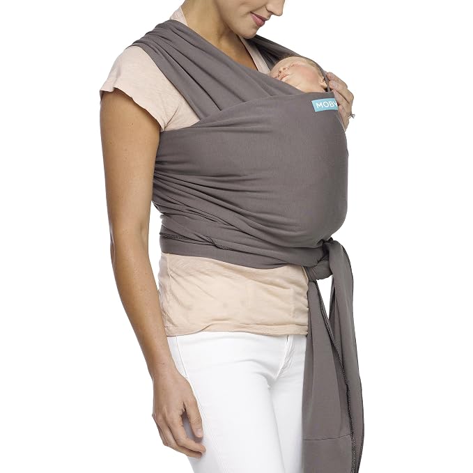 Moby Baby Wrap Carrier Classic for Newborns to Toddlers, Infant Sling Carrier - Image 2
