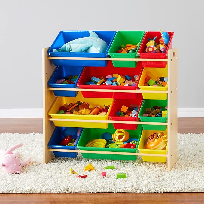 Amazon Basics Kids Toy Storage Organizer - Image 2