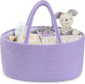 Maliton Baby Diaper Caddy Organizer, Cotton Rope Diaper Caddy Basket, Large by Maliton