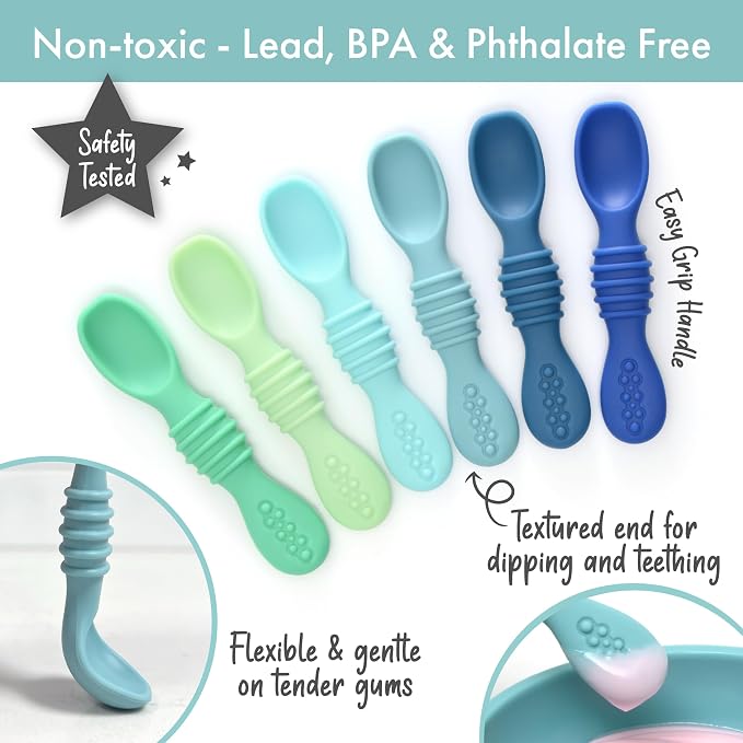 PrimaStella Silicone Chew Spoon Set - Image 2