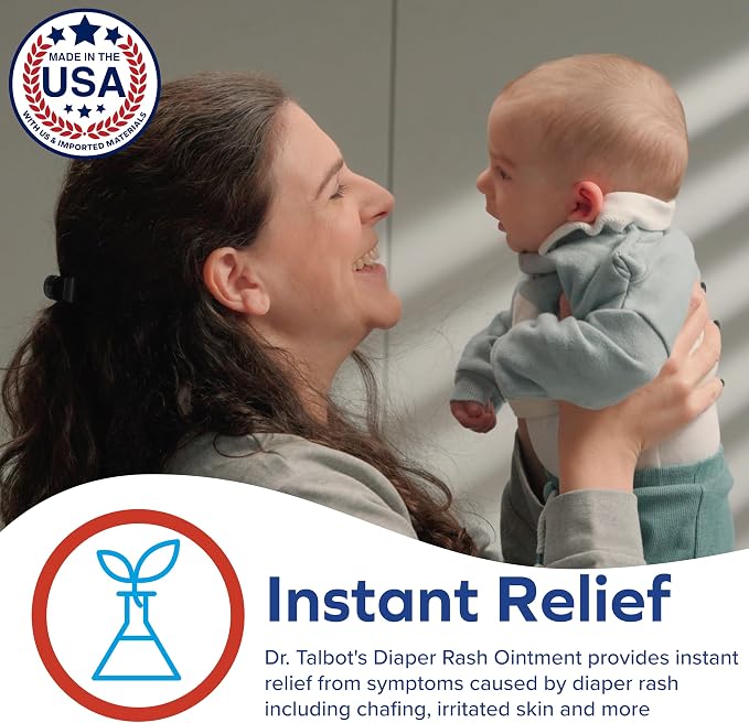 Dr. Talbot's Maximum Strength Diaper Rash Ointment - 1 oz - Zinc Oxide Skin - Image 2