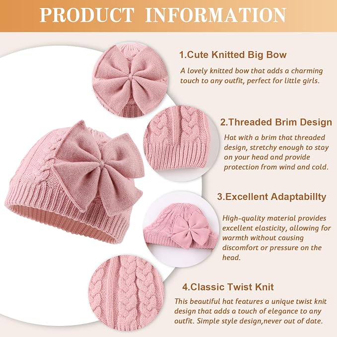 JANGANNSA Winter Warm Knitted Baby Hat - Image 4