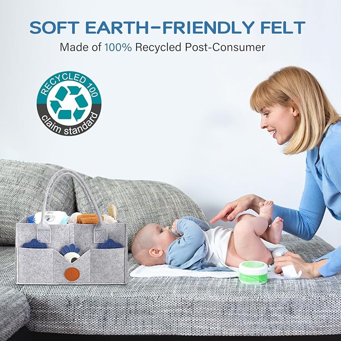 Maliton Diaper Caddy Organizer - Image 3