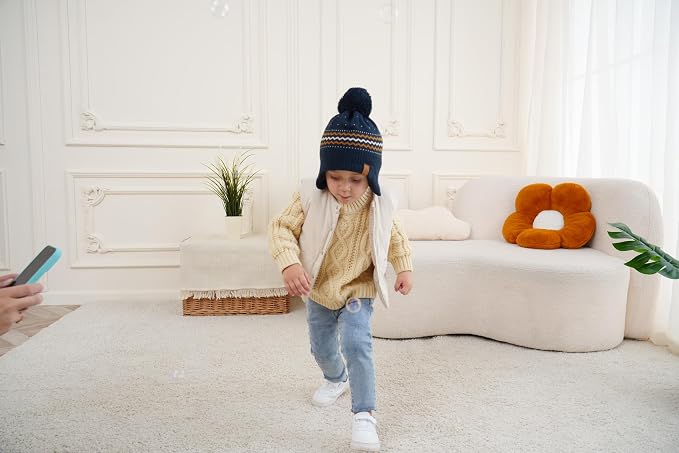 Moon Kitty Baby Boys Hats Toddler Beanies - Image 9