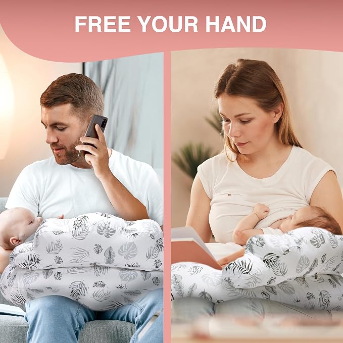 PILLANI Nursing Pillow for Breastfeeding, Breastfeeding Pillows for Mom Support - Image 8