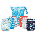Simple Being Reusable Cloth Diapers, One Size Adjustable, Washable Soft by Simple+Being