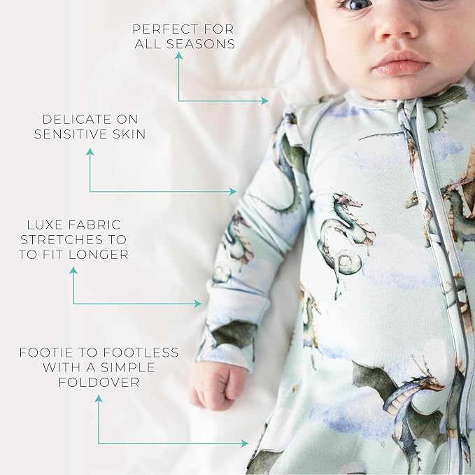 Posh Peanut Convertible Baby Sleepers - Image 4