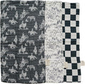 Mebie Baby Burp Cloths, Muslin Burp Cloth Set by MebieBaby
