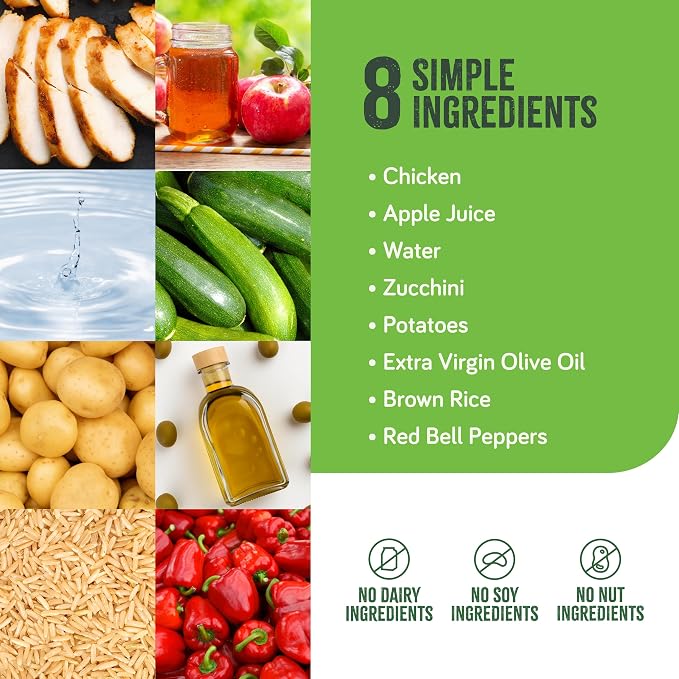 Real Food Blends Select Chicken, Zucchini & Potatoes – Pureed Food Meal - Image 4