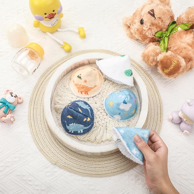 Suhine 10 Pcs Baby Boy Pee Shield Diaper Changing Accessory Reusable Pee Covers - Image 5