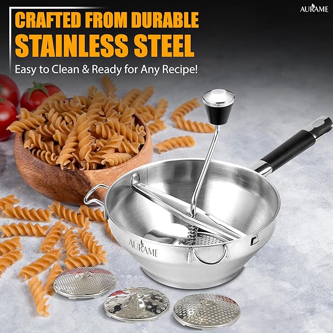 Premium Stainless Steel Food Mill - Image 3