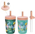 Zak Designs Disney Lilo and Stitch Kelso Tumbler Set, Leak-Proof Screw-On Lid by ZakDesigns