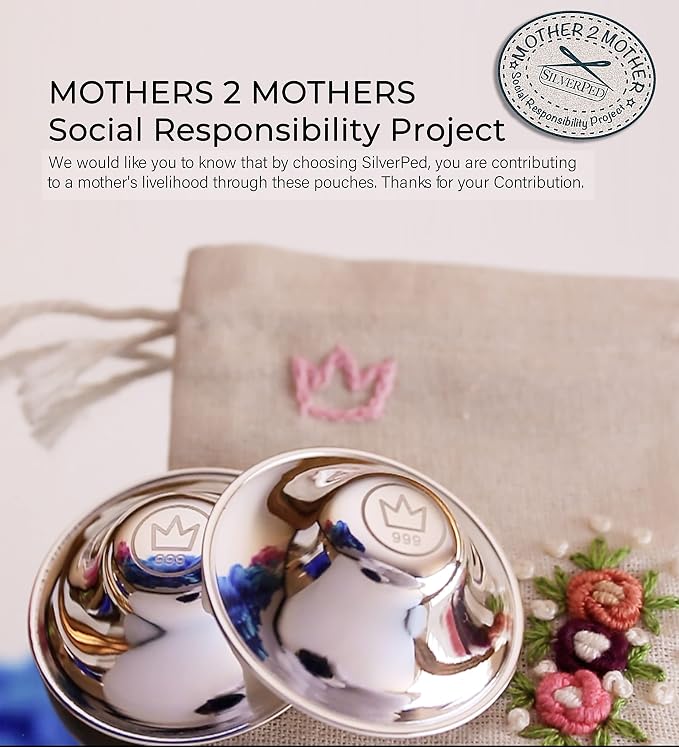 100% Silver Nipple Shield, Soothe and Protect Sore Nipples - Image 7