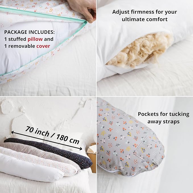 First Organic Cotton Pregnancy Pillow - Image 6