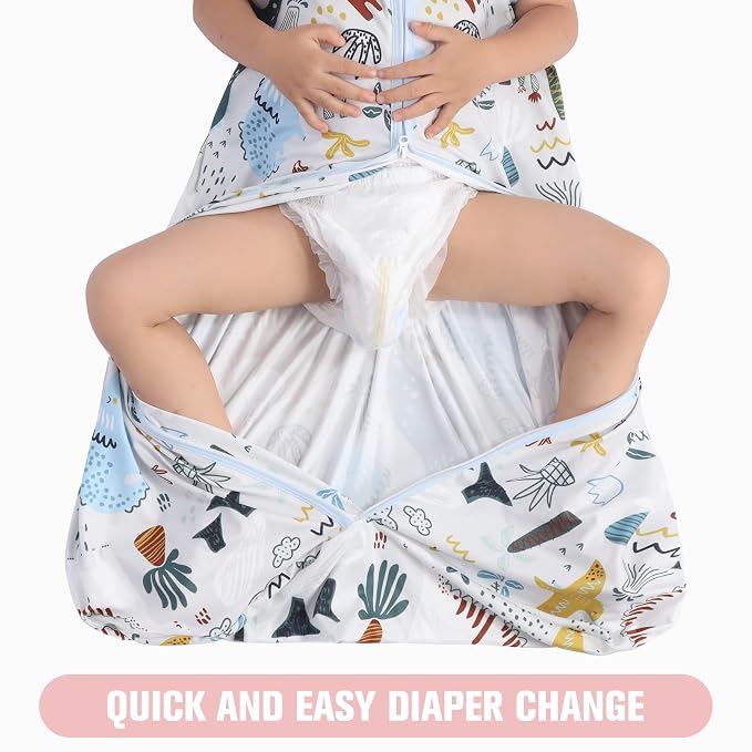 Baby Sleep Sack 18-24 Months 3 Pack Baby Wearable Blanket 100% Rayon Cotton - Image 4
