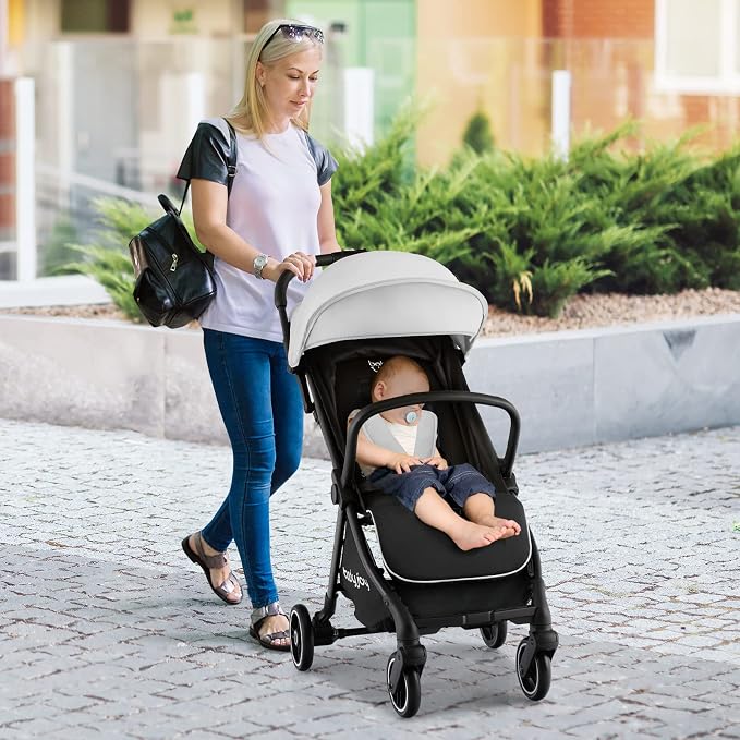BABY JOY Lightweight Baby Stroller, Compact Travel Stroller - Image 9