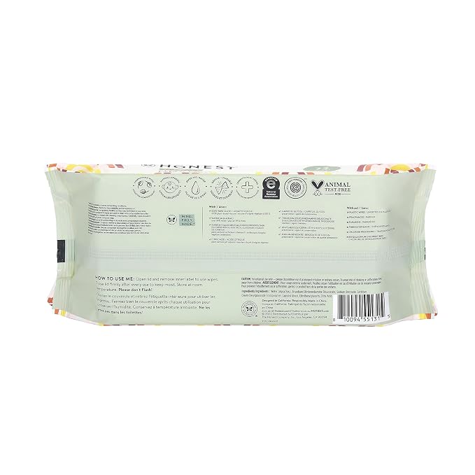 The Honest Company Clean Conscious Multi-Use Wipes Hypoallergenic and Unscented - Image 11
