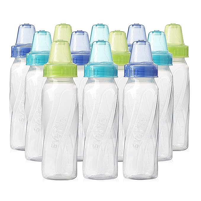 Evenflo Feeding Classic Clear Plastic Standard Neck Bottles by EvenfloFeeding