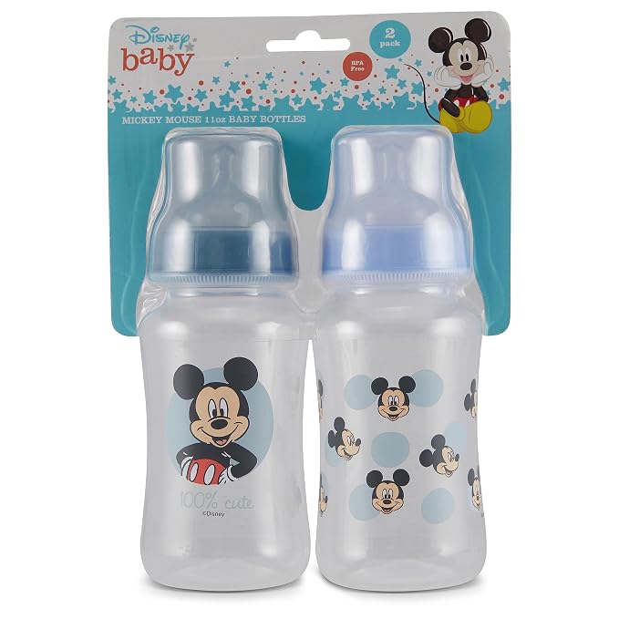 Disney Mickey Mouse Baby Bottles 11 oz - Image 9