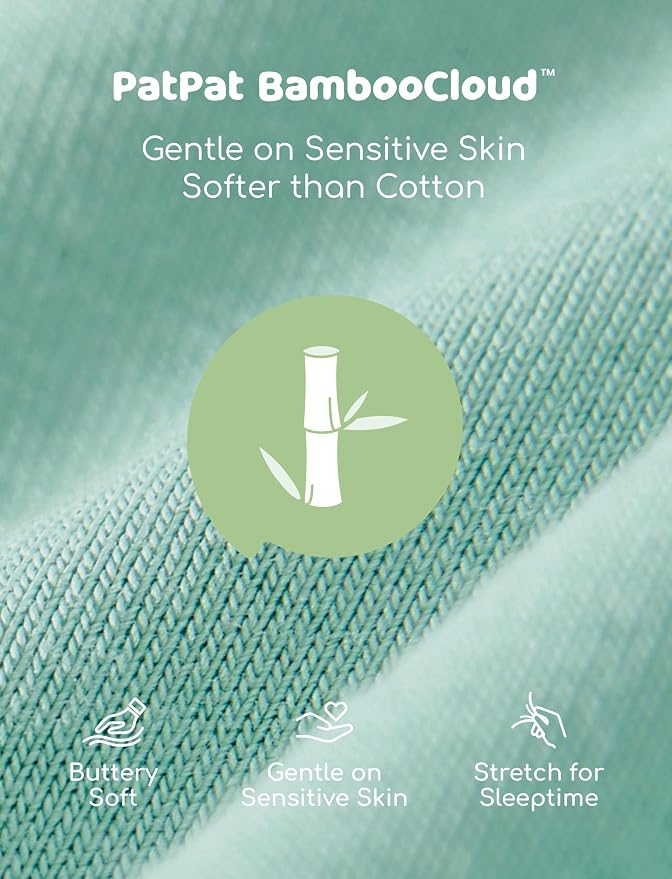 PATPAT Baby Sleeper Gown with Bamboo Viscose - Image 4