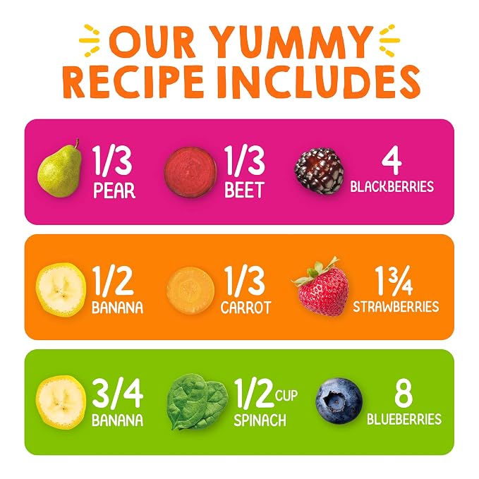 Happy Tot Organics Super Bellies Variety Pack, 4 Ounce - Image 3