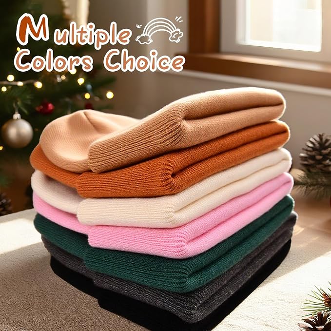 Rosoz Toddler Beanie Boys Girls Baby Knit Warm Beanies Kids Children Winter hat - Image 3