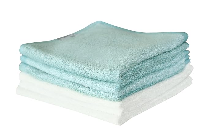 Copper Pearl 6 Ultra Soft Baby Bath Washcloths Premium Large Soft Sonny 11" x - Image 5