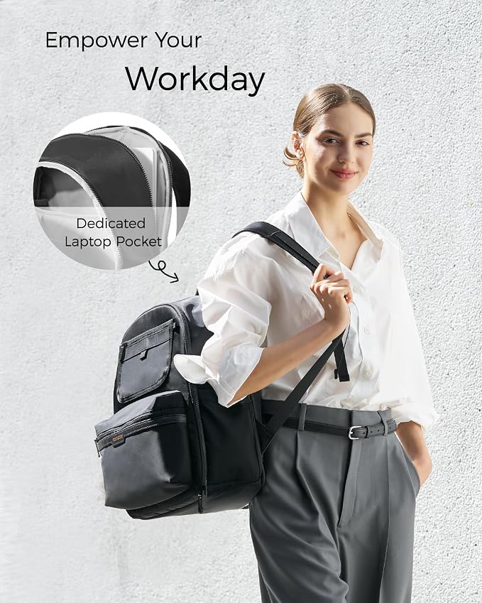 Momcozy Urban Diaper Bag Backpack - Image 8