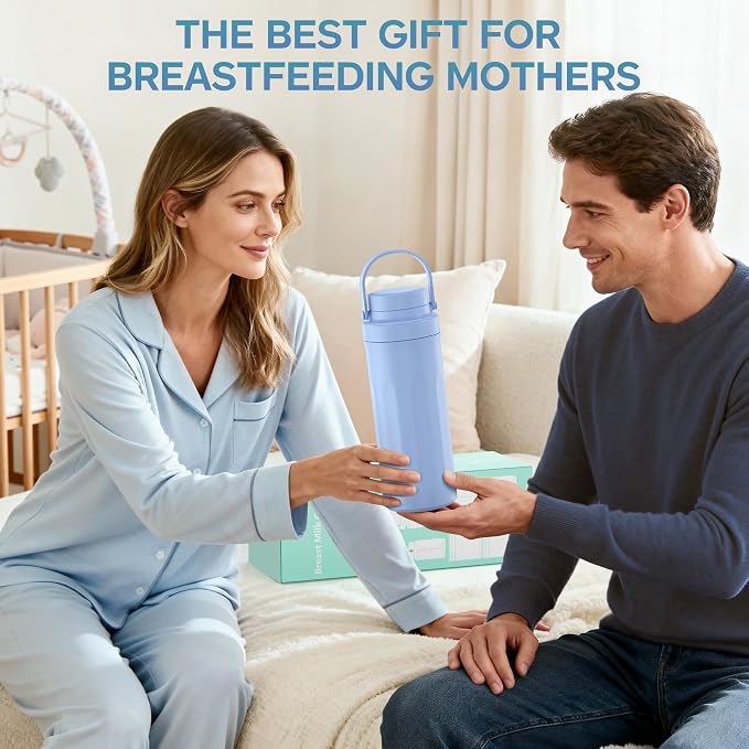 22oz Breastmilk Cooler Bottle for Outdoor, 24 Hours All-Day Cooling& Leak-Proof - Image 9