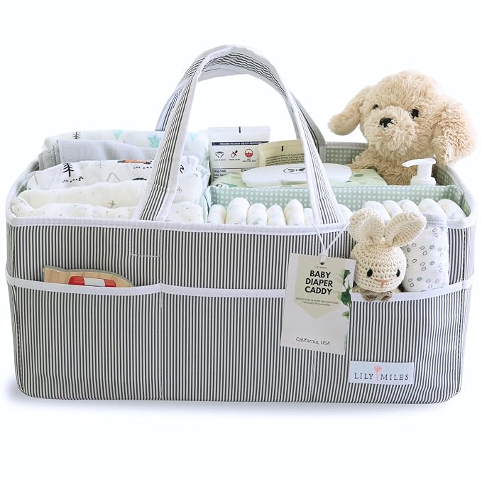 Lily Miles Baby Diaper Caddy by LilyMiles