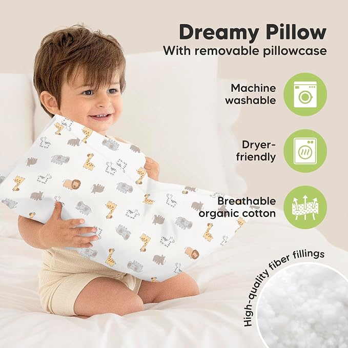 Toddler Pillow with Pillowcase - Image 4