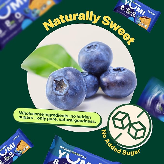 YUMI Organic Breakfast Superbar, Gluten-Free, No Added Sugar, 7+ Vegetables - Image 6