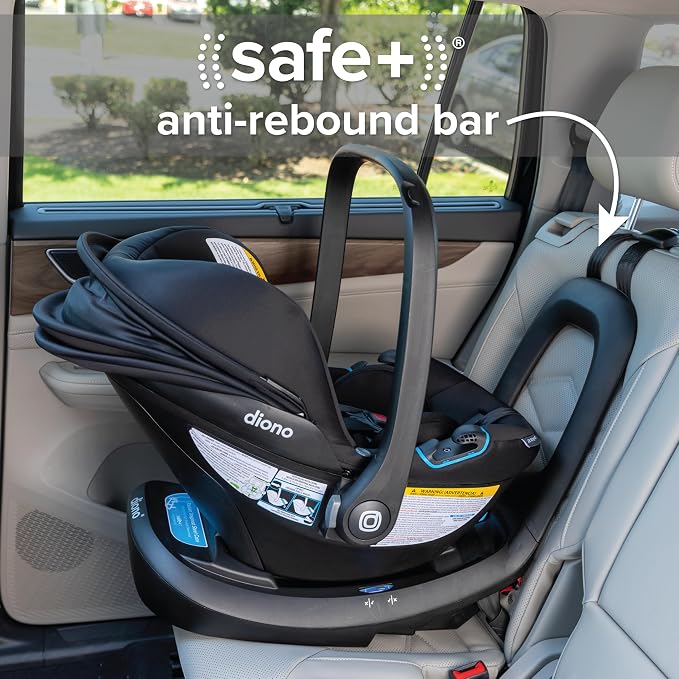 Diono LiteClik30 XT SafePlus Infant Car Seat and Base, Rear-Facing - Image 5
