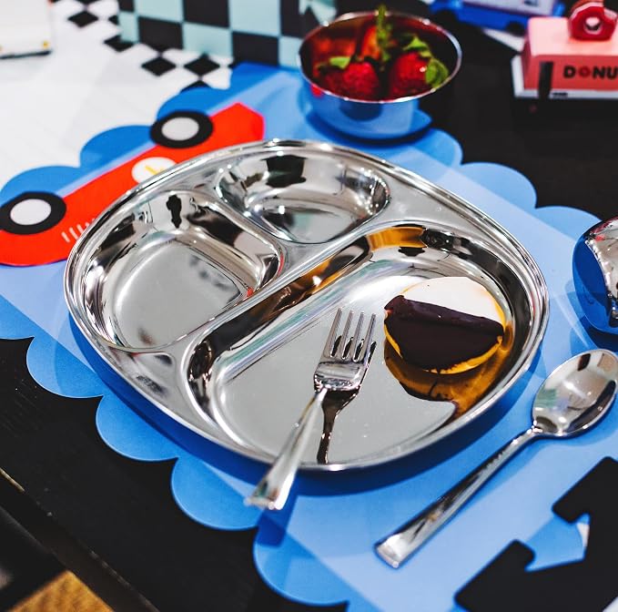Ahimsa Stainless Steel Plates for Kids - Image 8