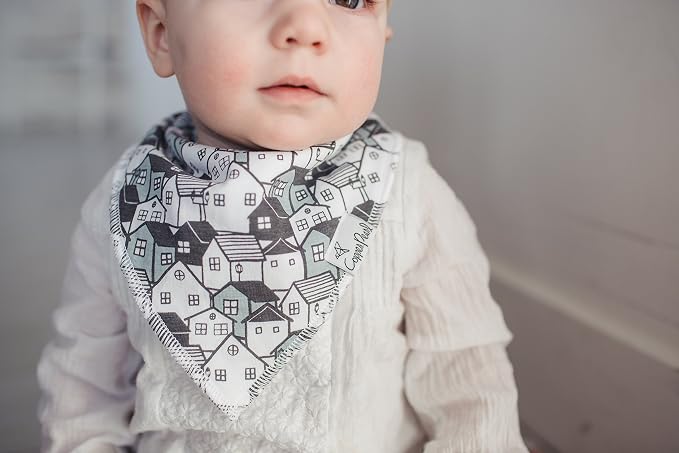 Copper Pearl Baby Bandana Drool Bibs - Image 7