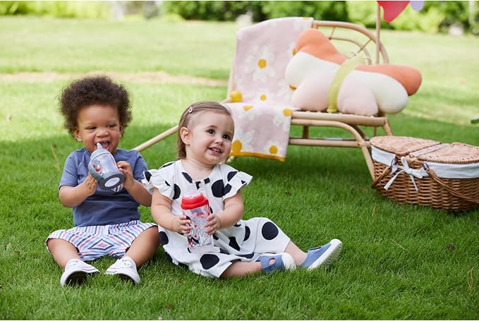 NUK Active Sippy Cup, 10 oz, 2 Pack, Disney Princess, Soft Spout, Spill-Proof - Image 7