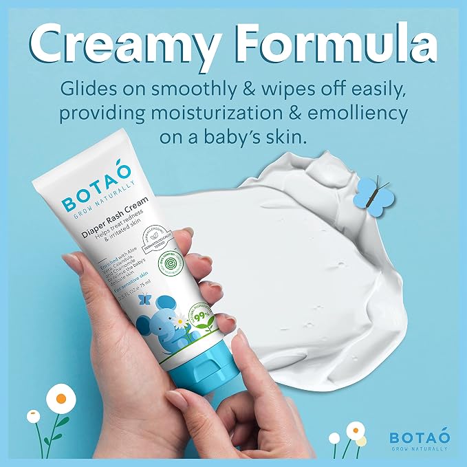 Baby's Natural Diaper Cream | Organic Diaper Cream EWG Verified | Naturally - Image 6