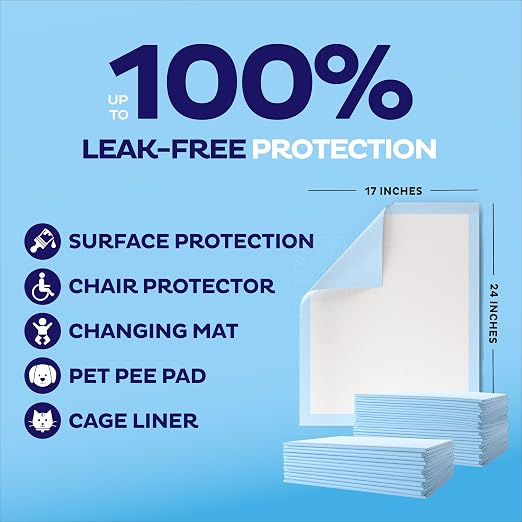 Chucks Pads Disposable Underpads 17"x 24" - Image 3