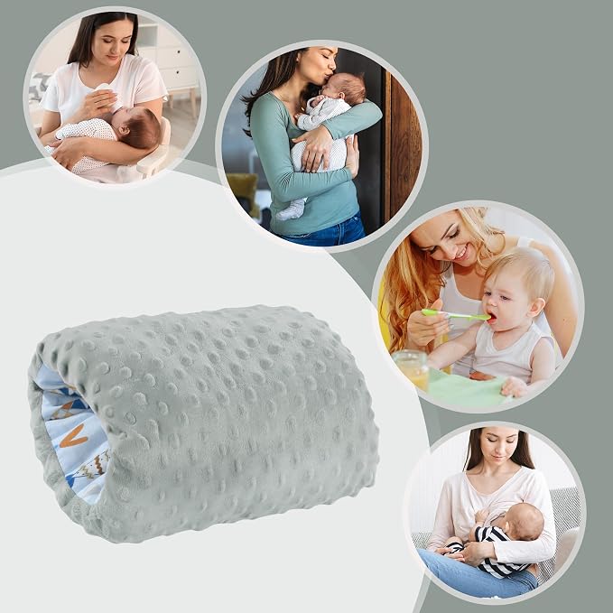 ROYALAY Arm Pillow for Feeding Baby, Soft Cotton Bottle Breast Feeding Pillows - Image 5
