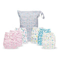 Simple Being Reusable Cloth Diapers, Double Gusset, One Size Adjustable by Simple+Being