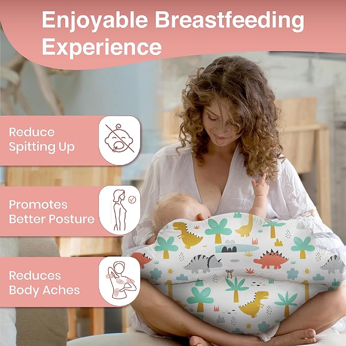 PILLANI Nursing Pillow for Breastfeeding, Breast Feeding Must Haves, New Mommy - Image 2