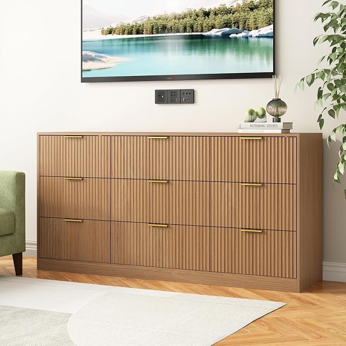 9 Drawer Dresser for Bedroom - Image 3