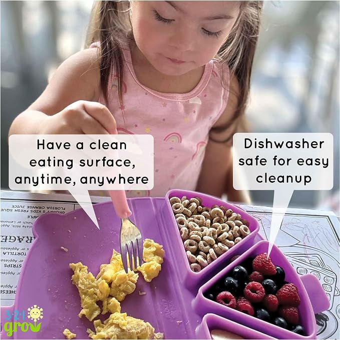 Silicone On-The-Go Snack Mat – Foldable Reusable Placemat - Image 6