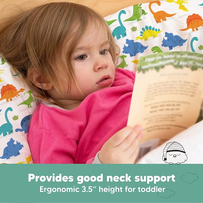 Toddler Pillow with Pillowcase - Image 5